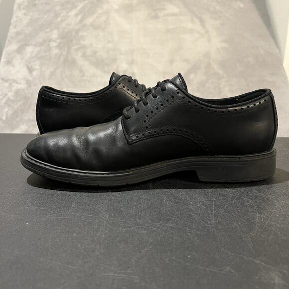 Cole Haan Go To Plain Toe Oxfords Mens 10 M Black Leather Lace Up Casual Dress main image 7